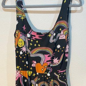 Nooworks Vacation Better Days Midi Tank Dress